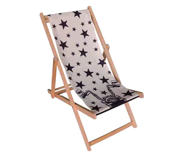 Espreguiçadeira em madeira 